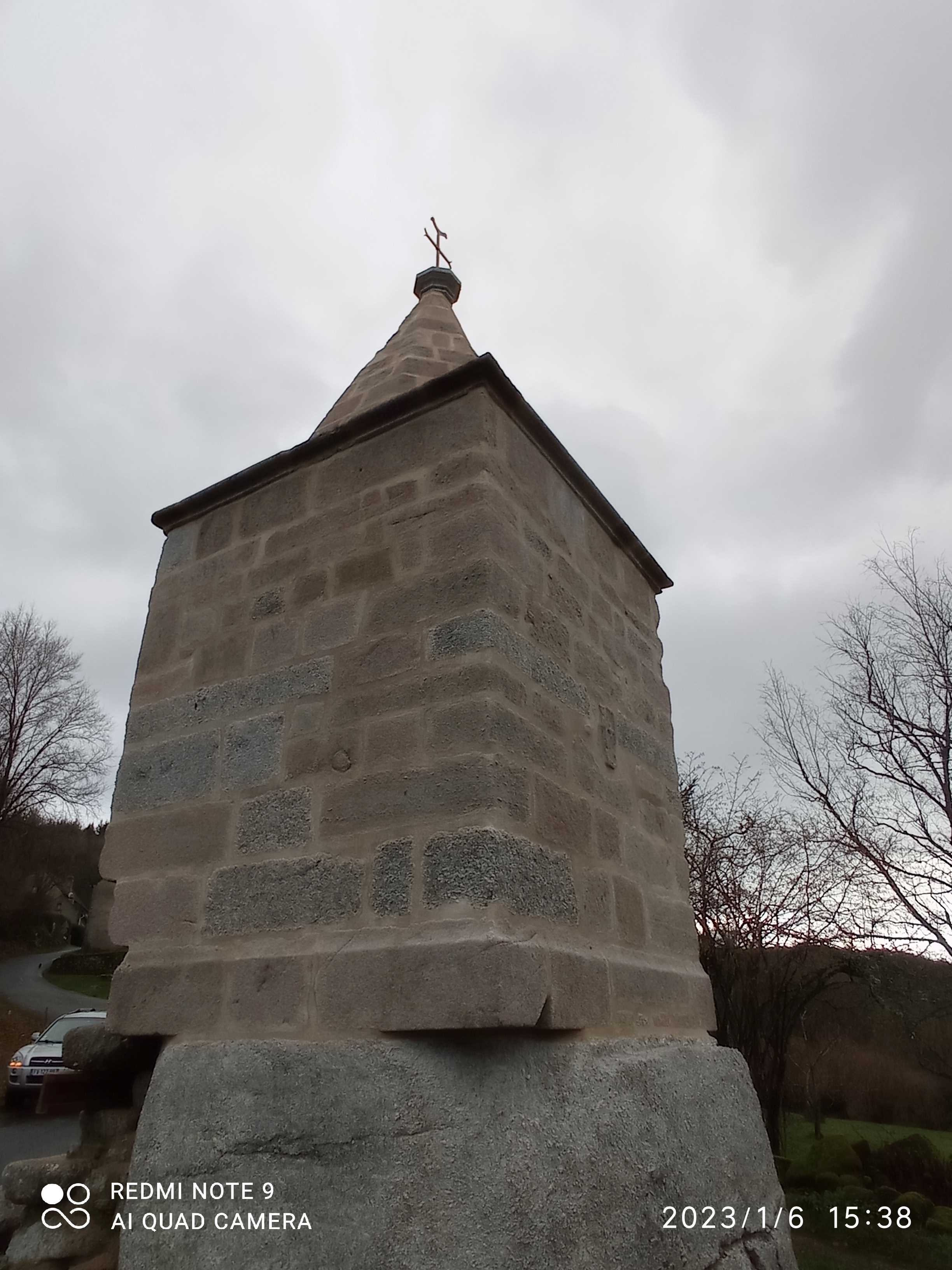 Vue de l'Oratoire de Belle Croix