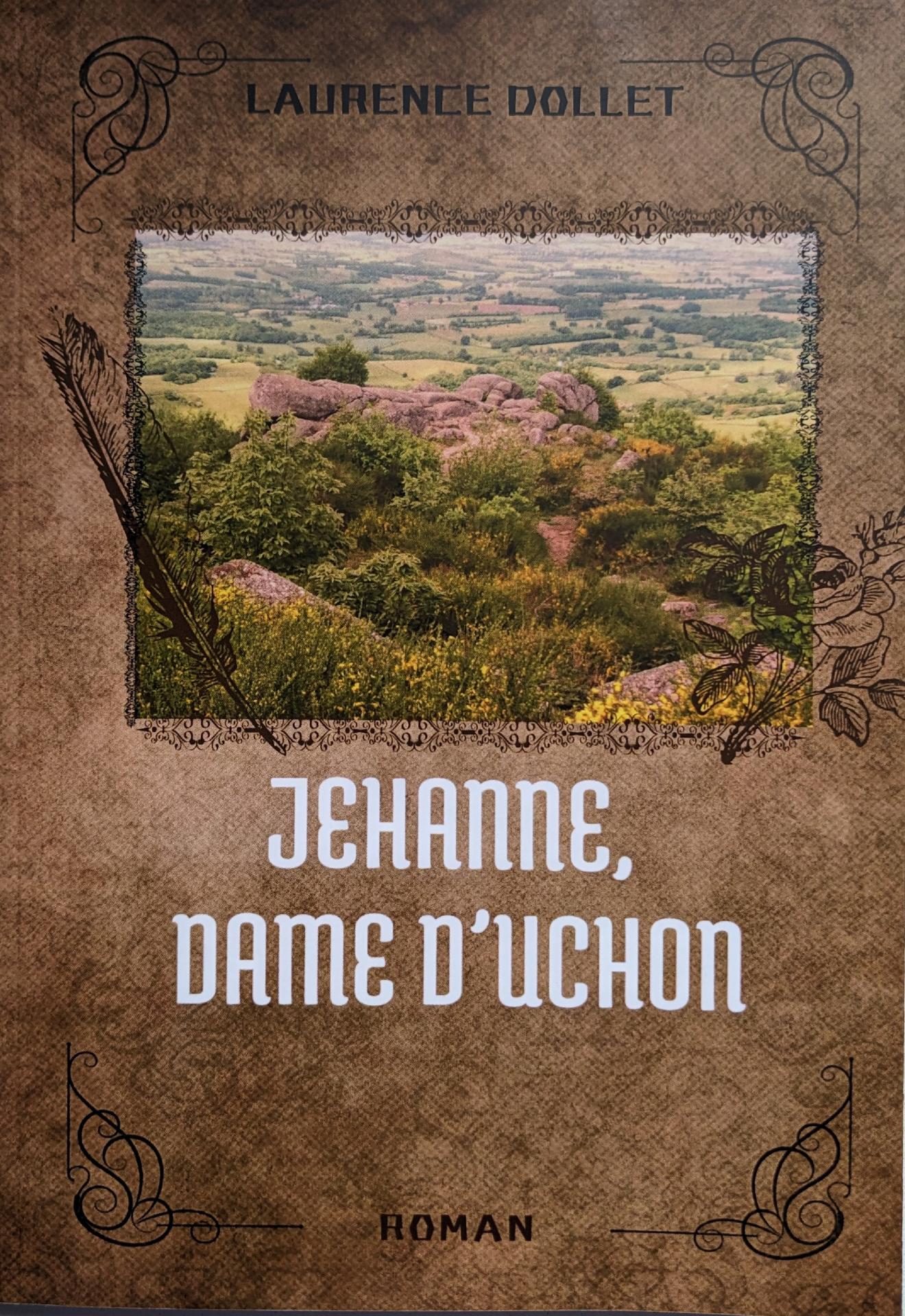 page couverture  " Jehanne Dame d' UCHON "